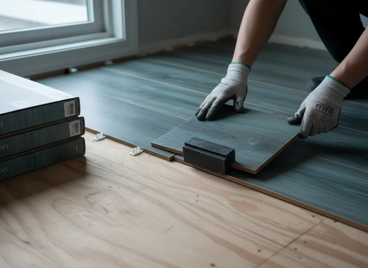 Luxury Vinyl Plank Installation company in Deweese, NE
